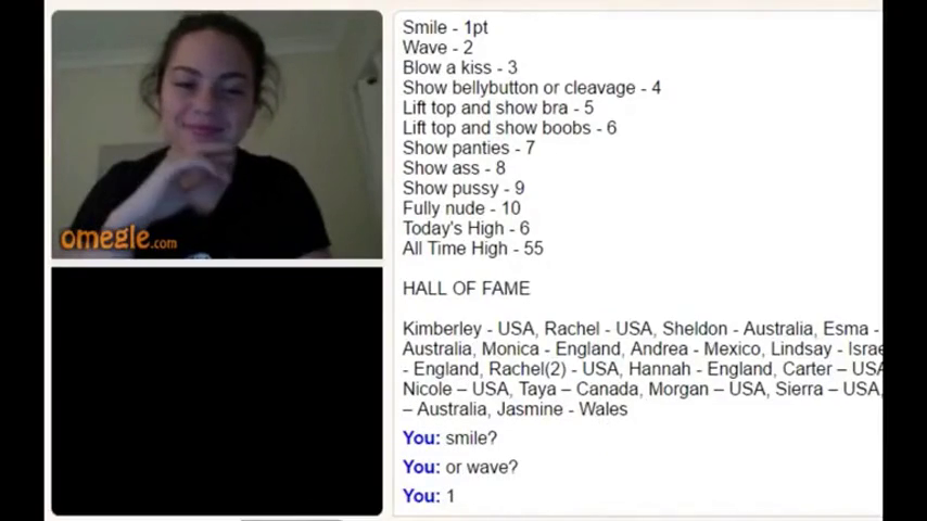 Omegle girl