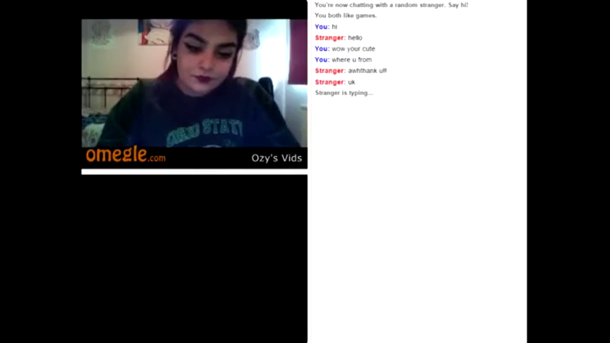 [Omegle] Long Chat Session /w Chubby Coed