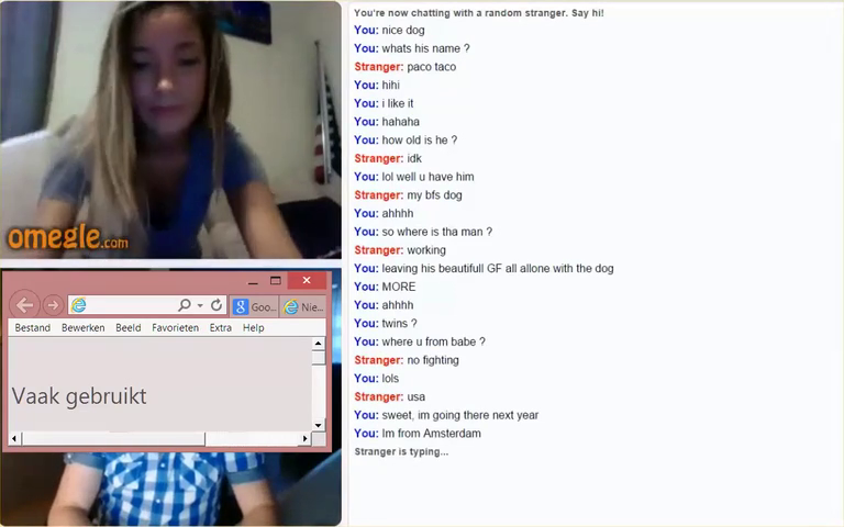 21 american Omegle