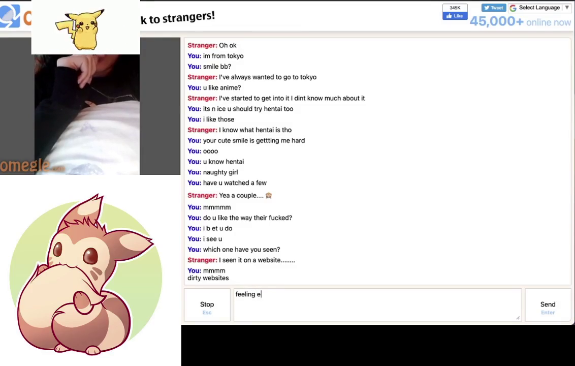 Omegle: Slut does her Master's bidding