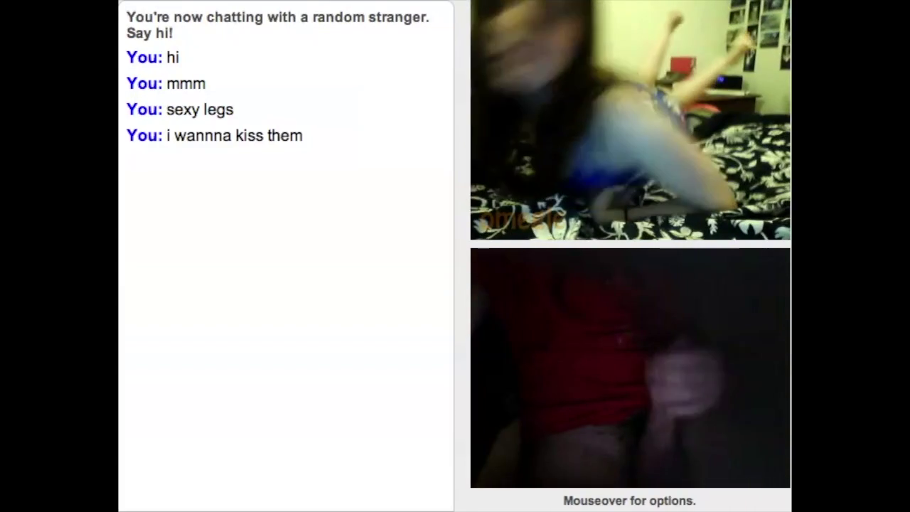 Omegle 2 - sexy slave teases 12.13.12