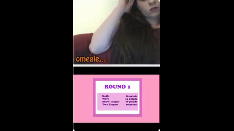 [Omegle] Busty Teen /w Tight Pussy Plays The Game