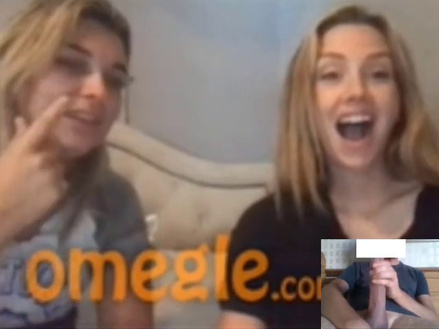 [Omegle/React🔊] 2 Blondes React to BWC "I'm Sca