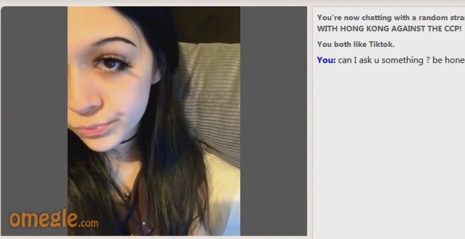 Omegle slut.