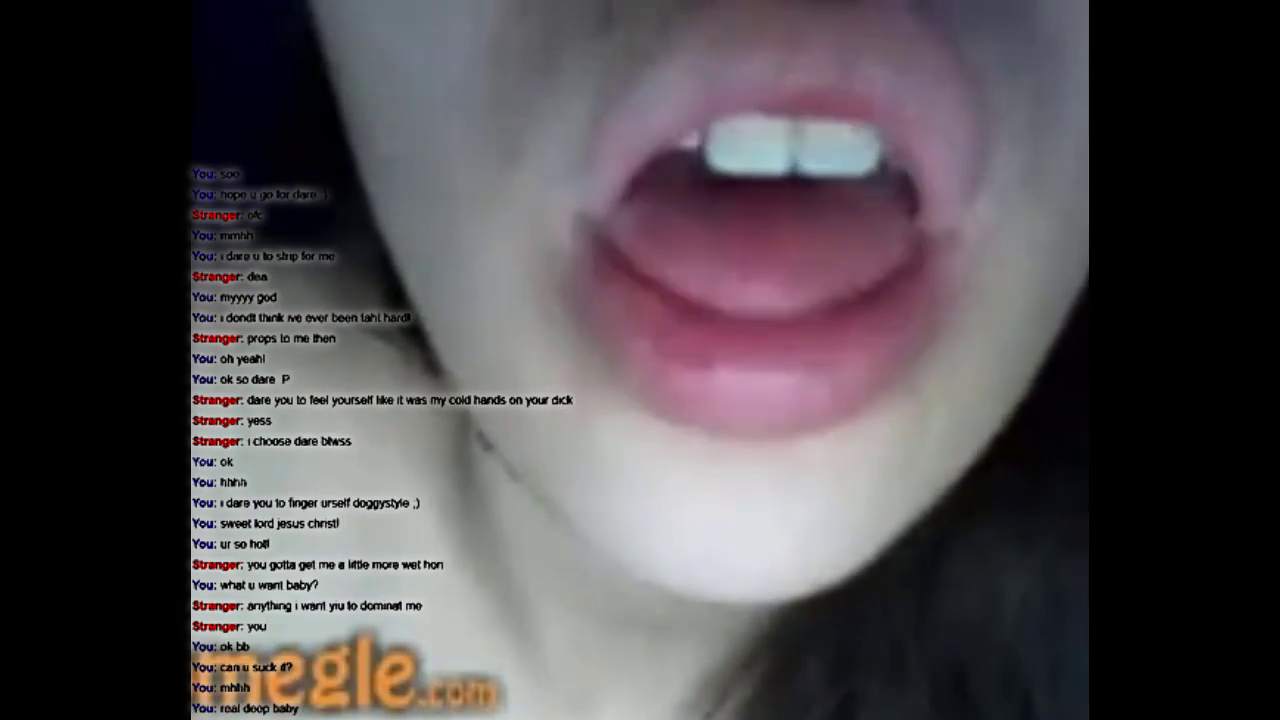 [Omegle] Teen Bating & Sucking