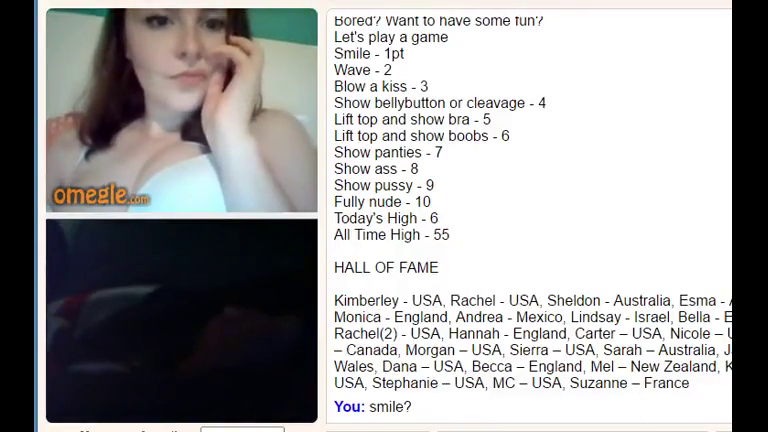 Omegle Hot Katie plays