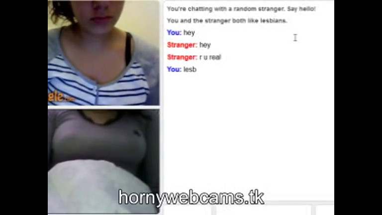Sexy Lesbian play on Omegle.avi