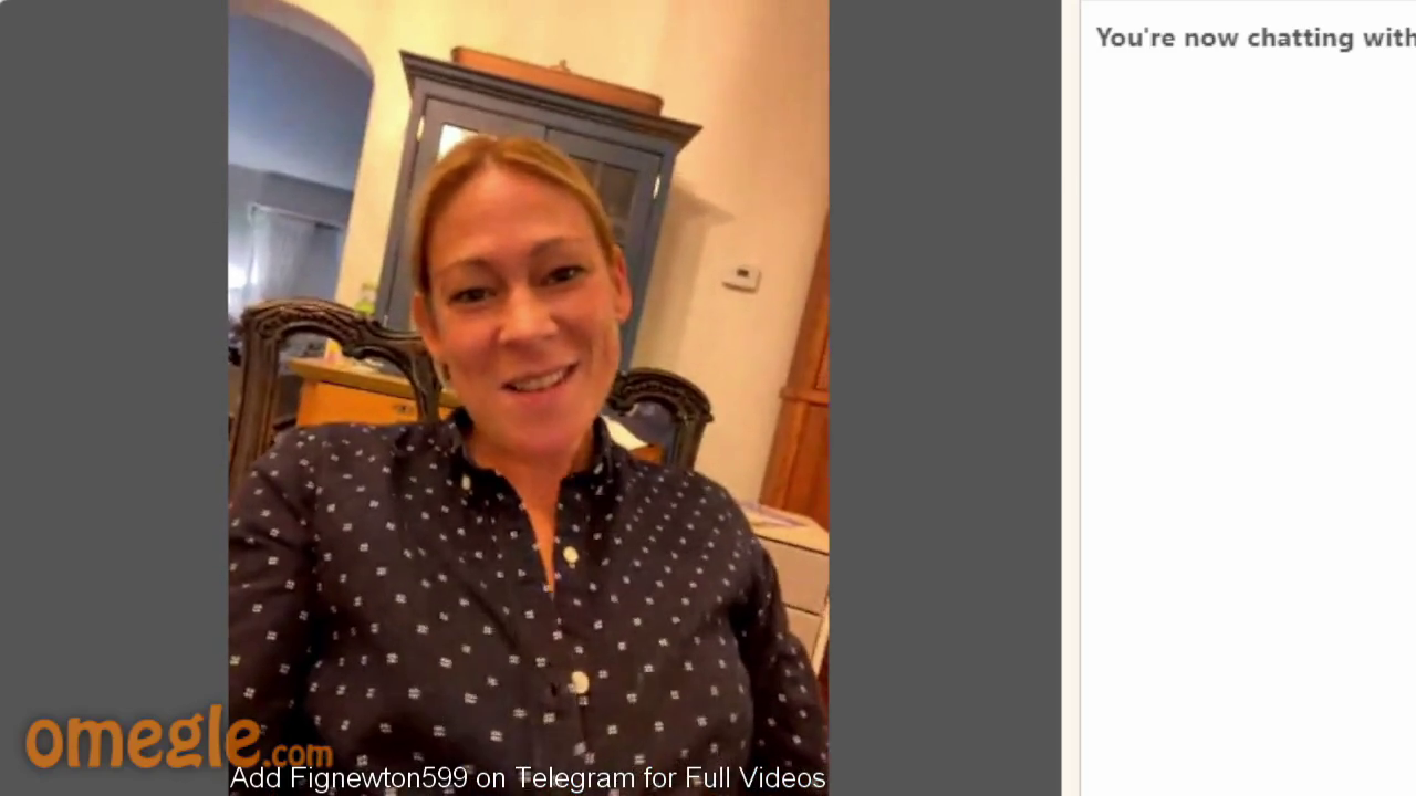 Omegle 43 Year Old Cheating MILF