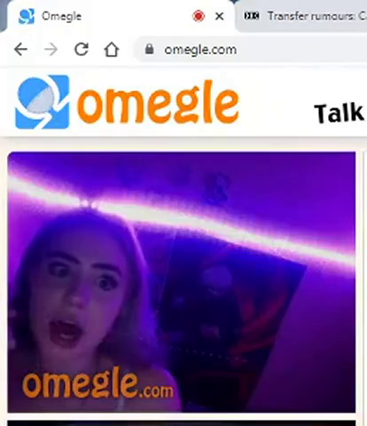 Omegle girl cock shocked (sound)