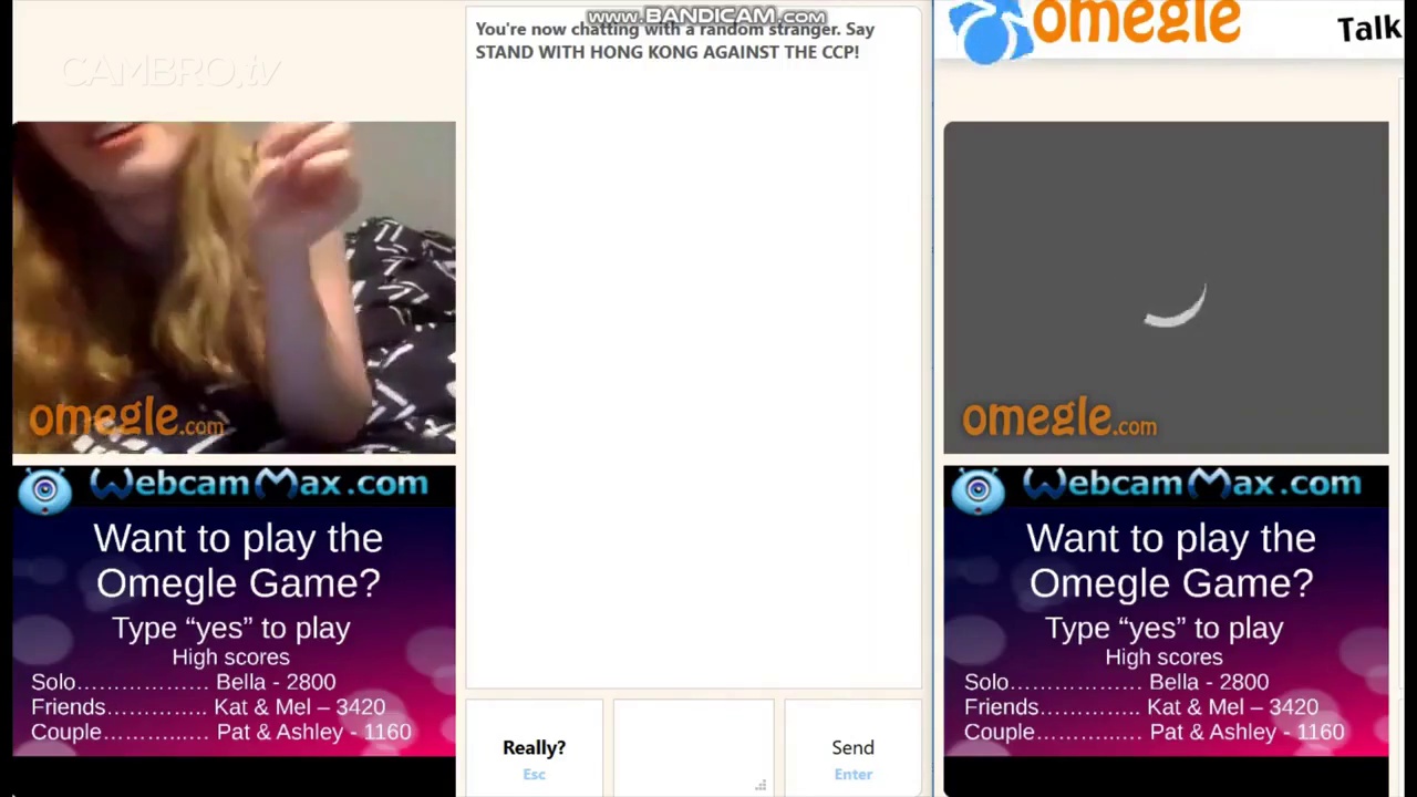 Omegle girl