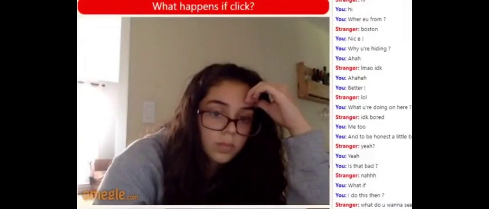 Omegle girl