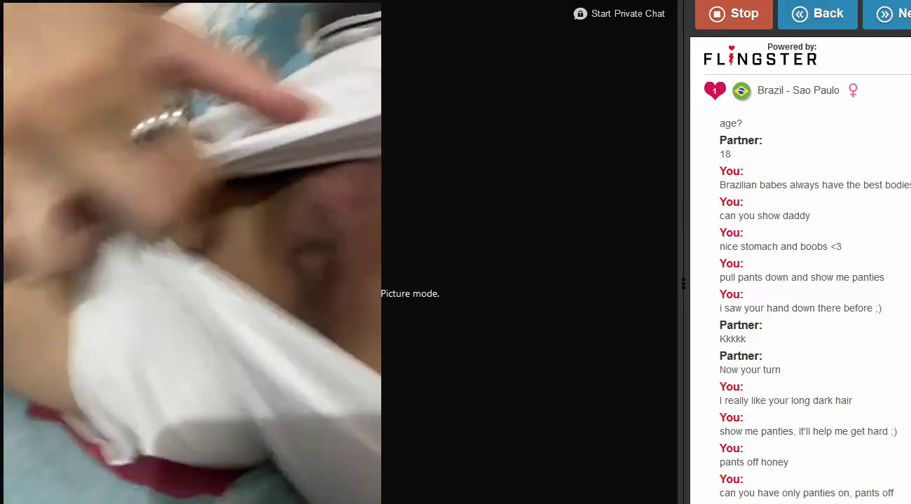 18 Flingster Cute Face Nice Tits and Pus