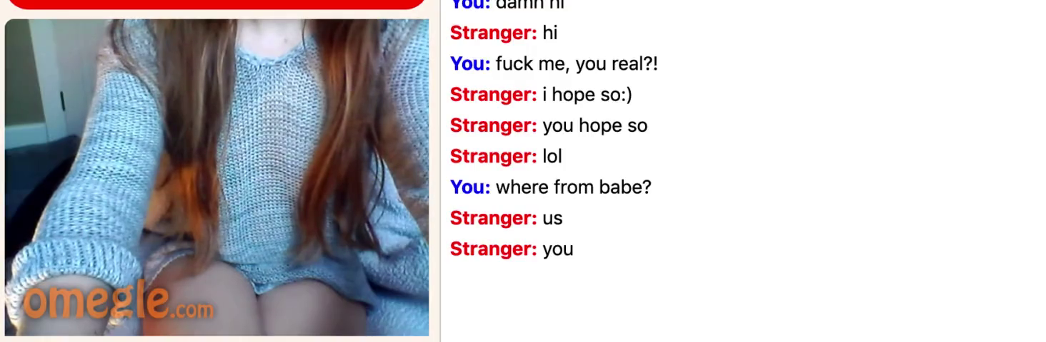 Omegle: Adorable pussy