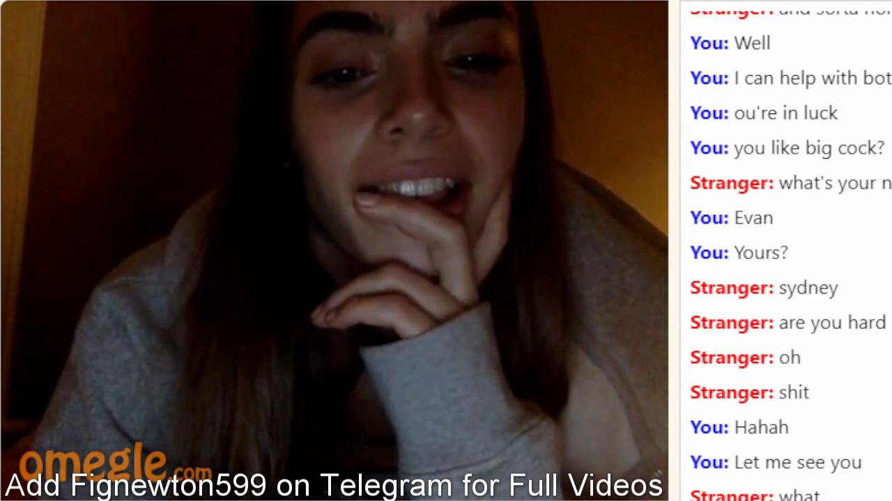 Omegle Teen With Perfect Body