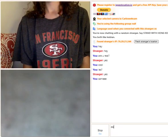 Omegle Girl Get's slutty