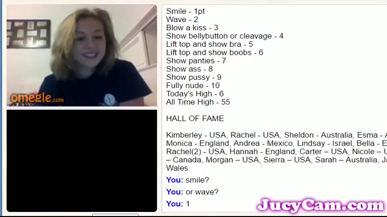 Omegle pink panty blonde 63 - Jucycam