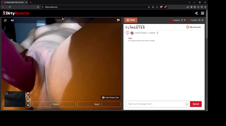 Dirtyroulette Omegle 988